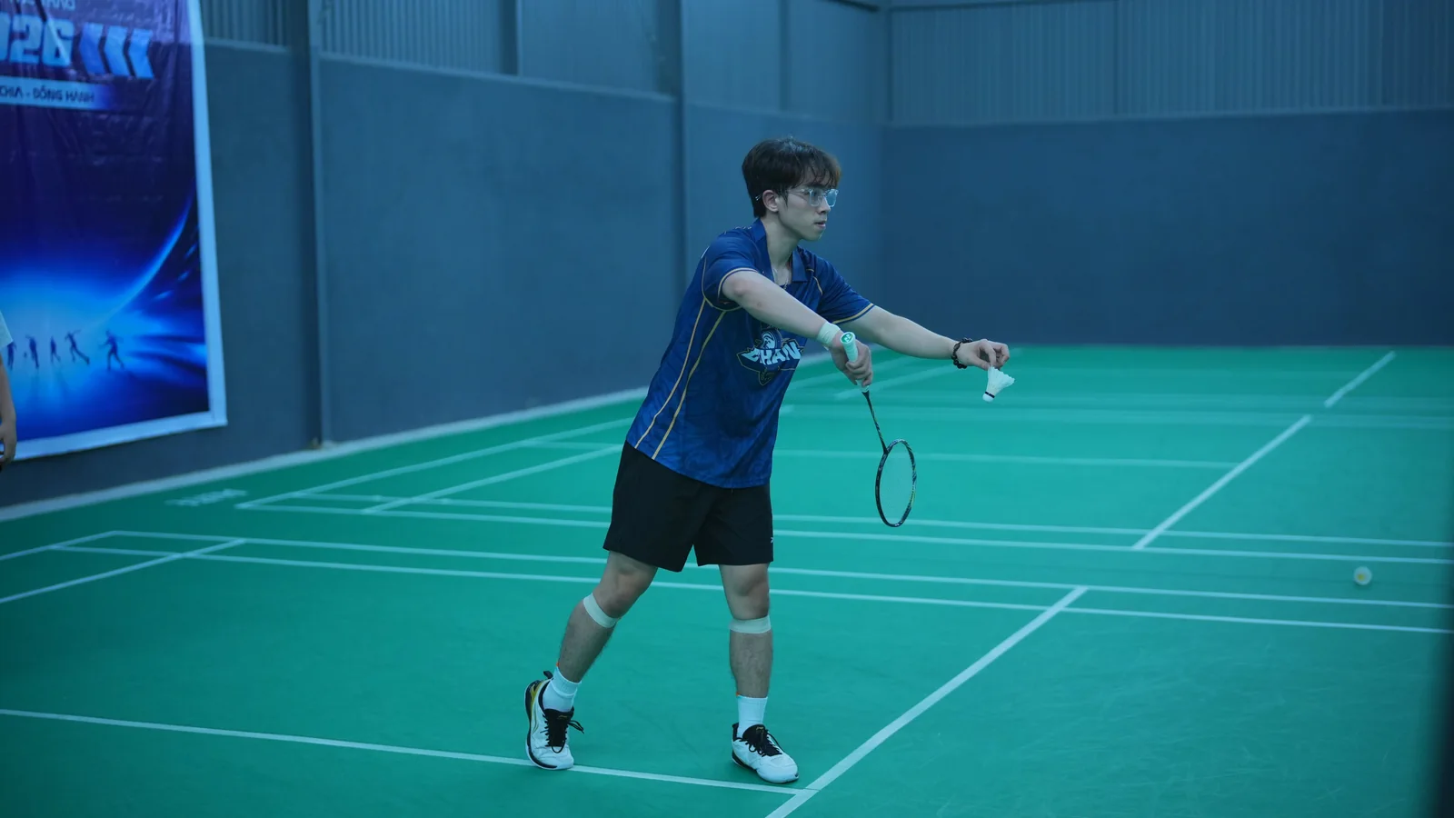 Thành viên Ethan Ecom chuẩn bị giao cầu tại Hội thao Ethan 2026